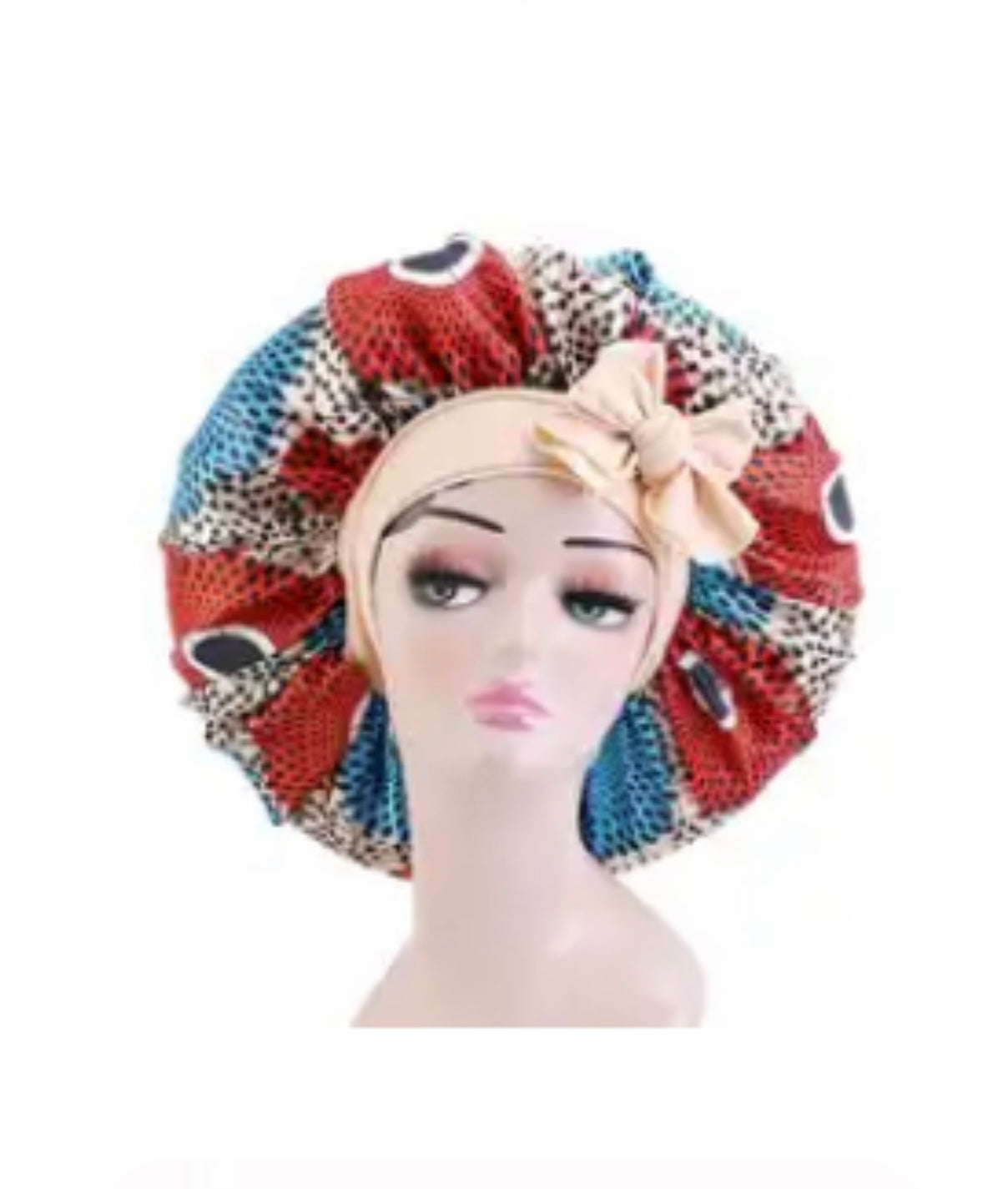 Satin Printed Bonnets