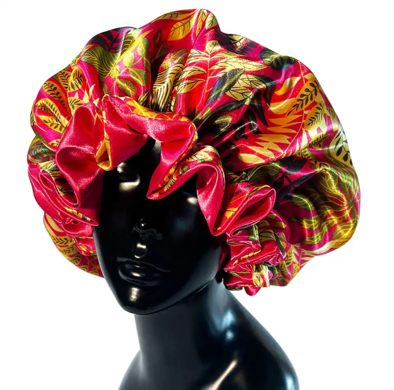 Satin Printed Bonnets
