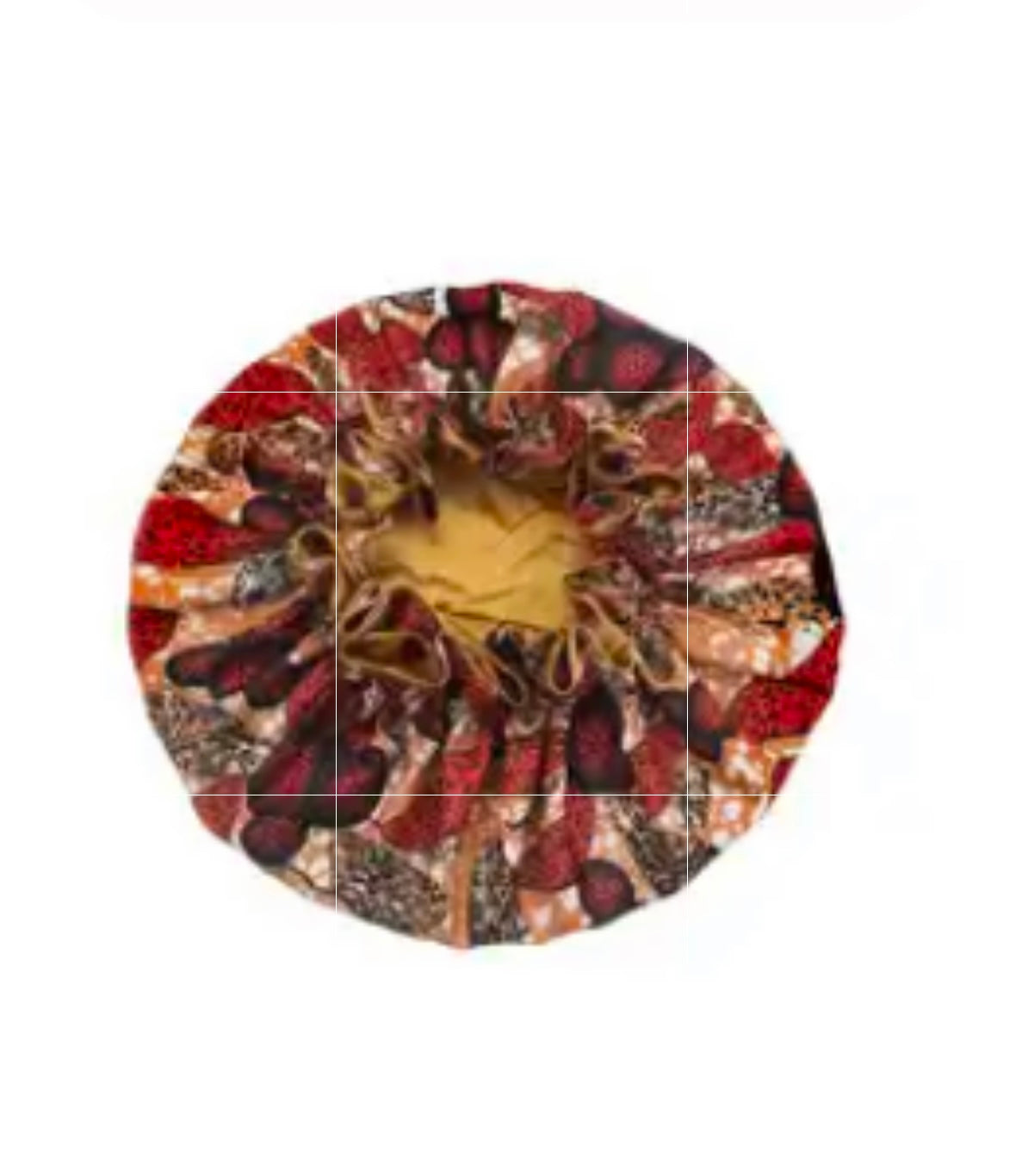 Satin Printed Bonnets